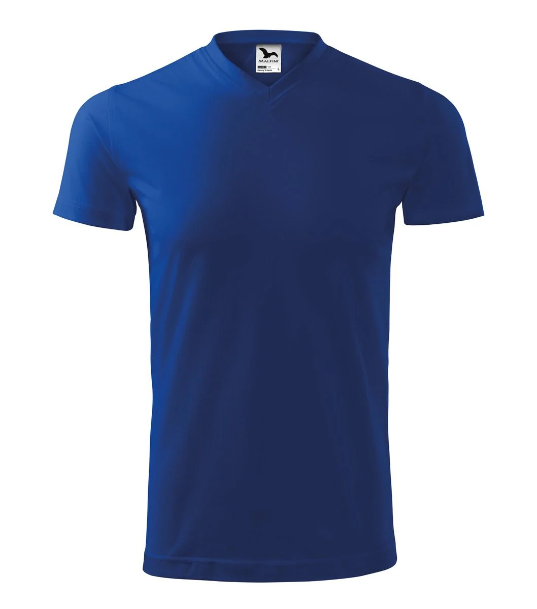 Malfini 111 Heavy T-shirt V-hals – Koningsblauw