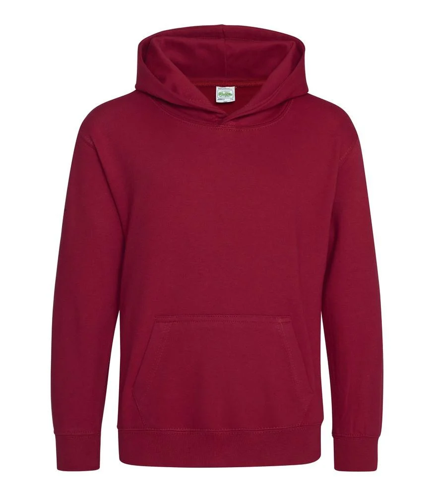 AWDIS Just Hoods JH01J Kinderhoodie – Red Hot Chili