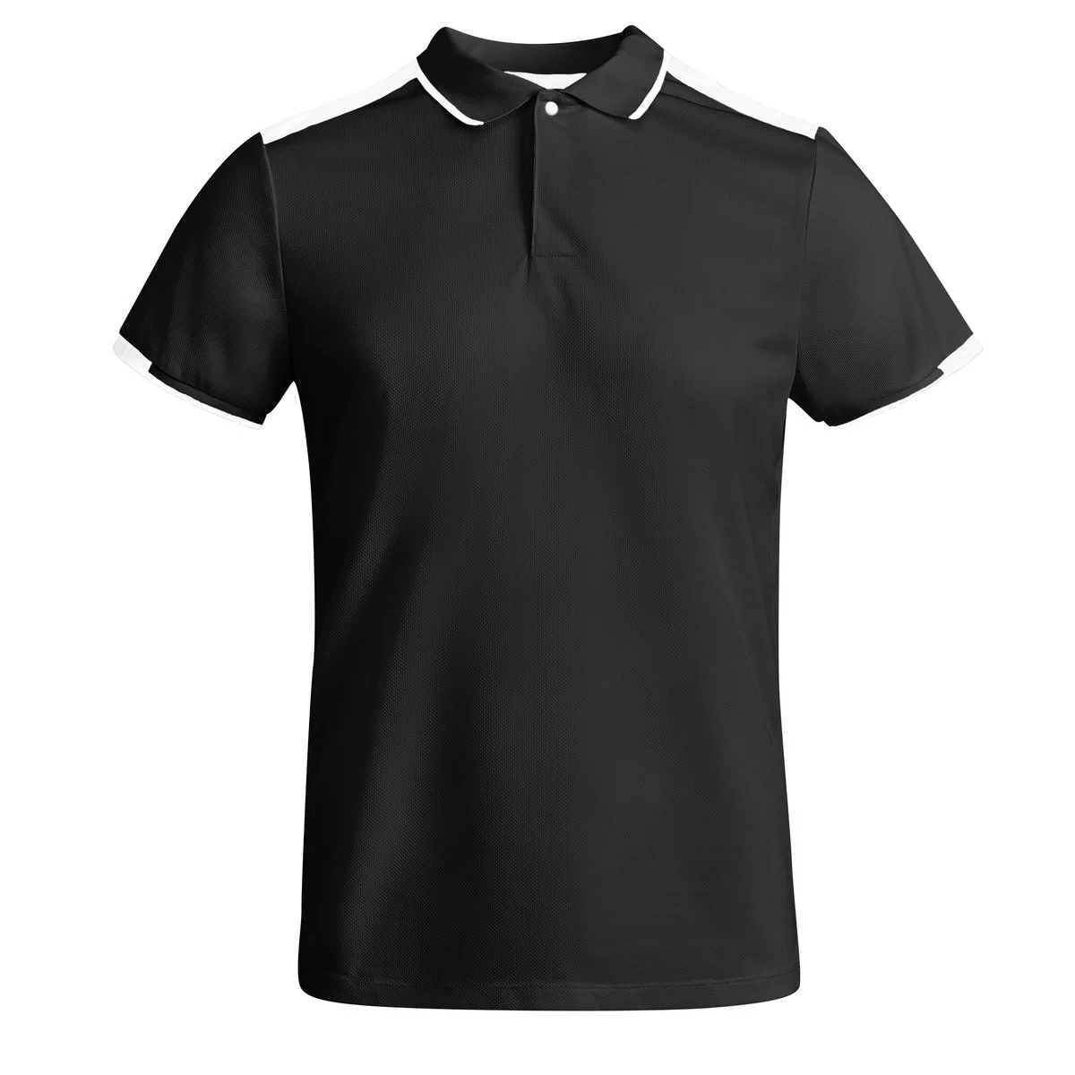 Roly PO0402 Tamil Technische Polo – Black/White