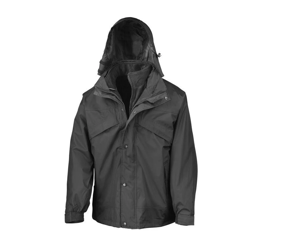 Result RS068 3-in-1 Jas Heren – Black