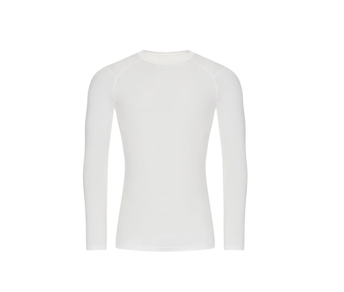 Just Cool JC232 Gerecycled Sportshirt Lange Mouwen – Arctic White
