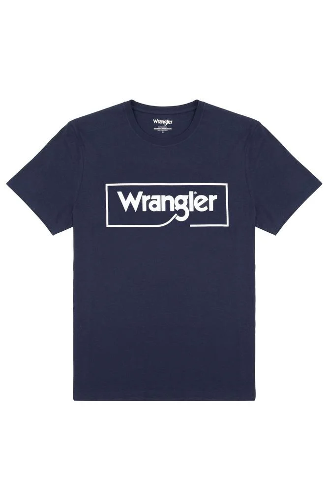 Wrangler W7H Biologisch T-shirt Heren – Marine