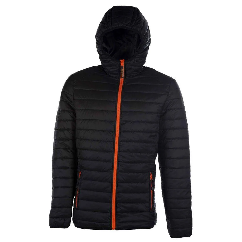 Pen Duick PK762 Pacific Gewatteerde Jas Heren – Black/Orange