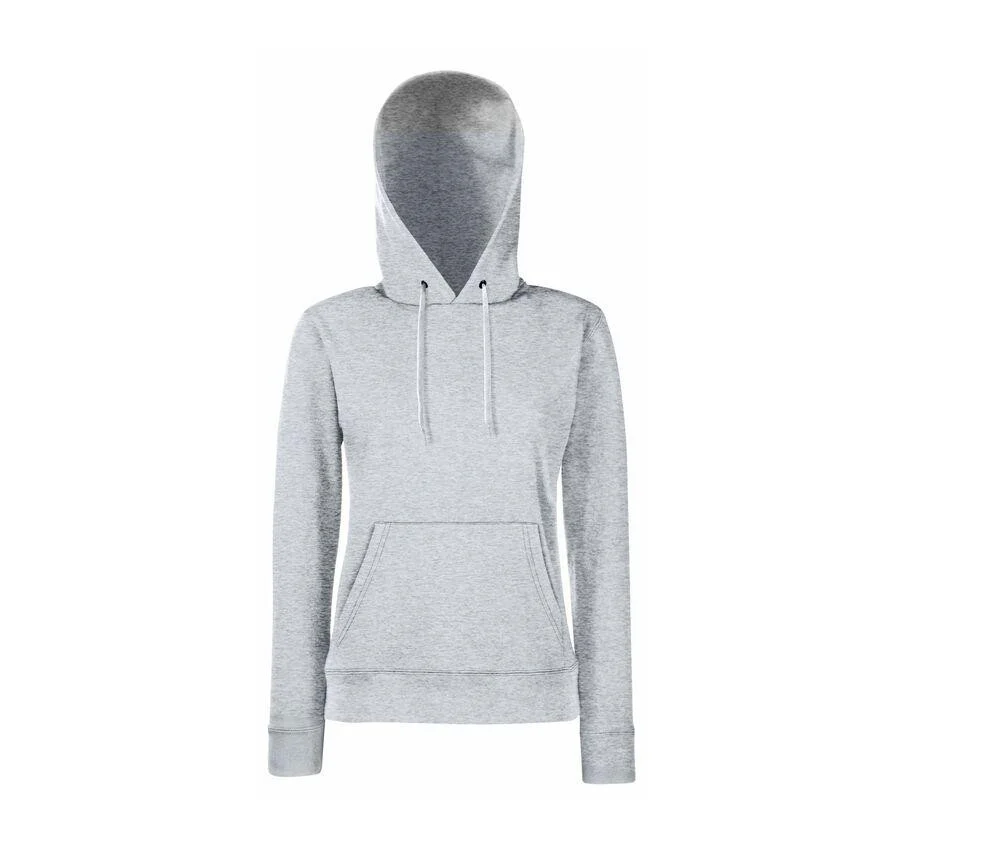 Fruit of the Loom SC269 Dames Hoodie Heather Grey
