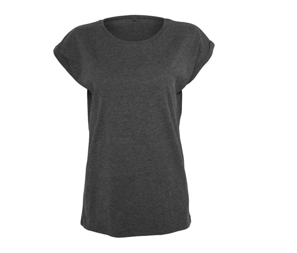Build Your Brand BY021 T-shirt Dames – Charcoal