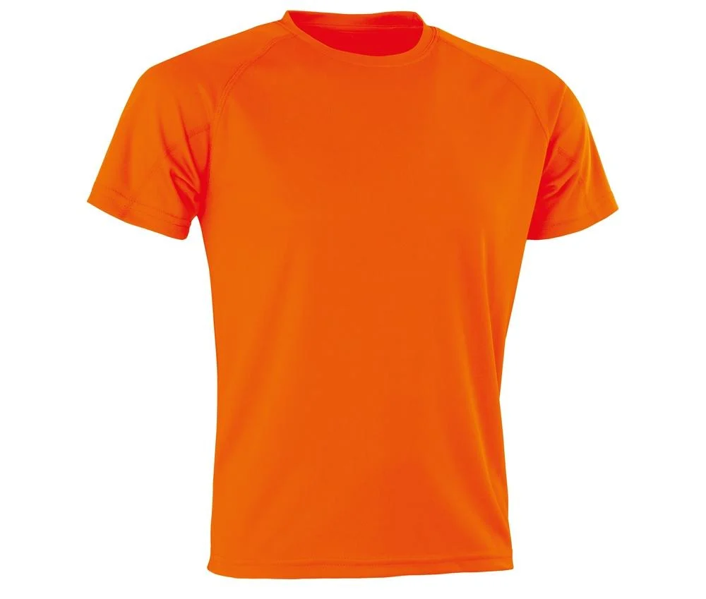Spiro SP287 Aircool Ademend T-shirt – Flo Orange