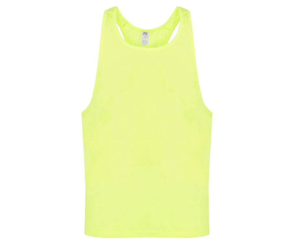 JHK JK420 Unisex Strand Tanktop – Gold Fluor