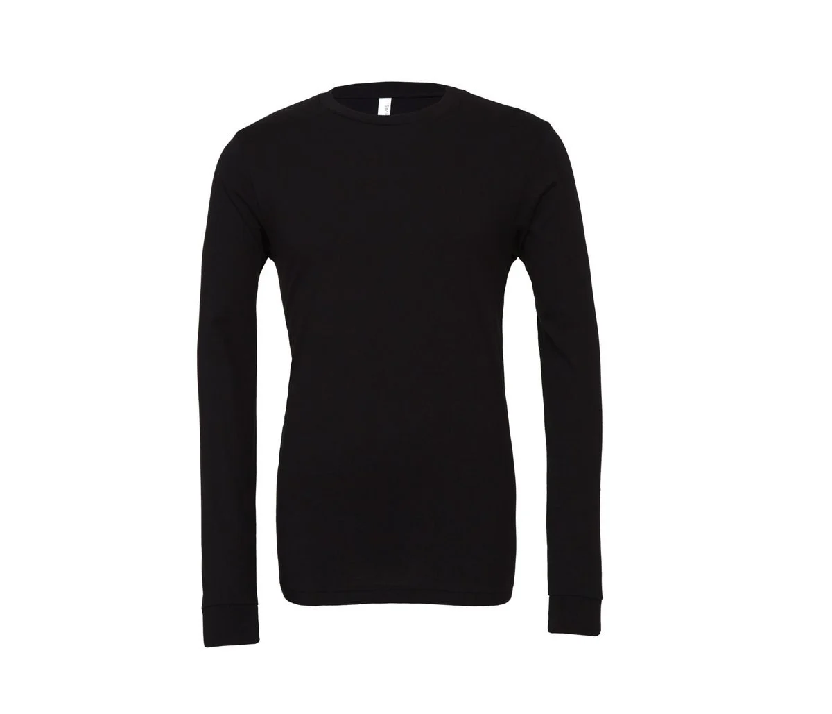 Bella+Canvas BE3501 T-shirt Lange Mouwen – Black