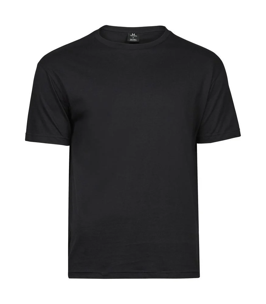 Tee Jays TJ8005 Fashion Soft Tee Heren – Black