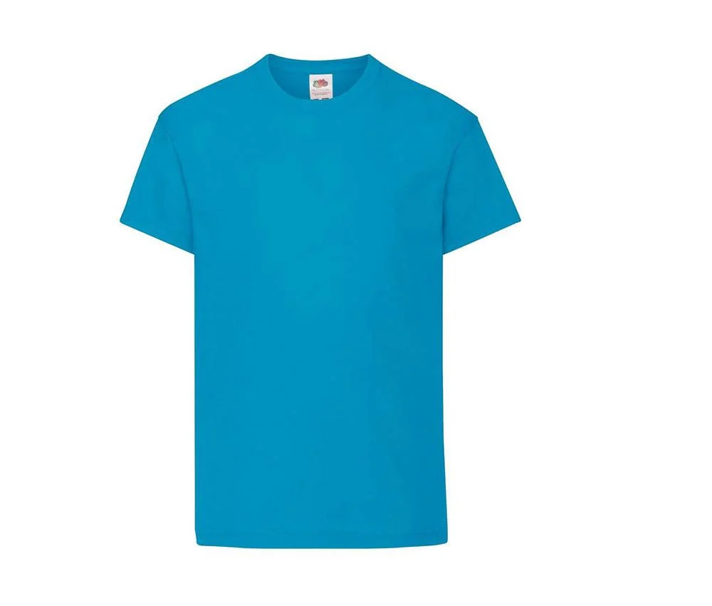 Fruit of the Loom SC1019 Kinder T-shirt – Azure Blue