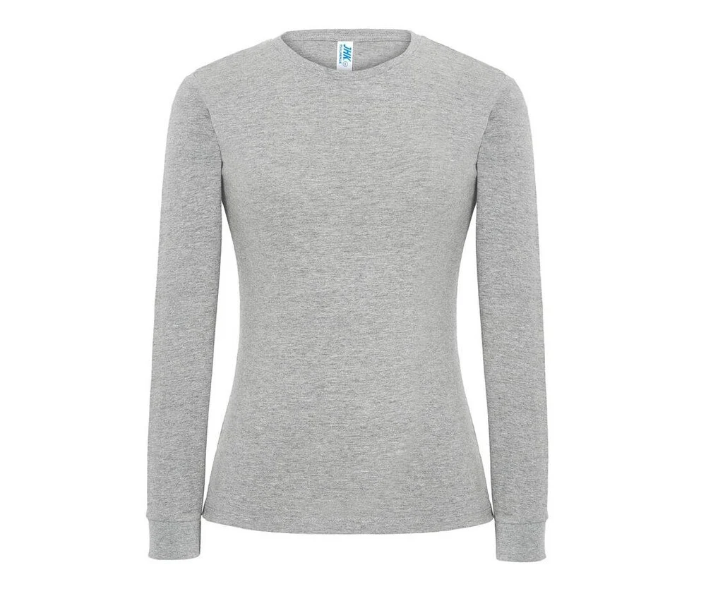 JHK JK176 T-shirt Lange Mouwen Dames – Sportgrijs