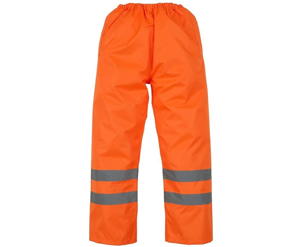 Yoko YK461 Tweekleurige Overbroek Hoge Zichtbaarheid – Hi Vis Orange
