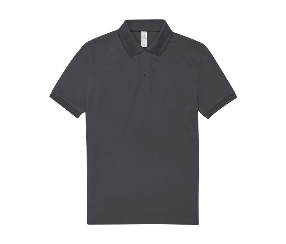 B&C BCU426 210 Polo Heren – Dark Grey