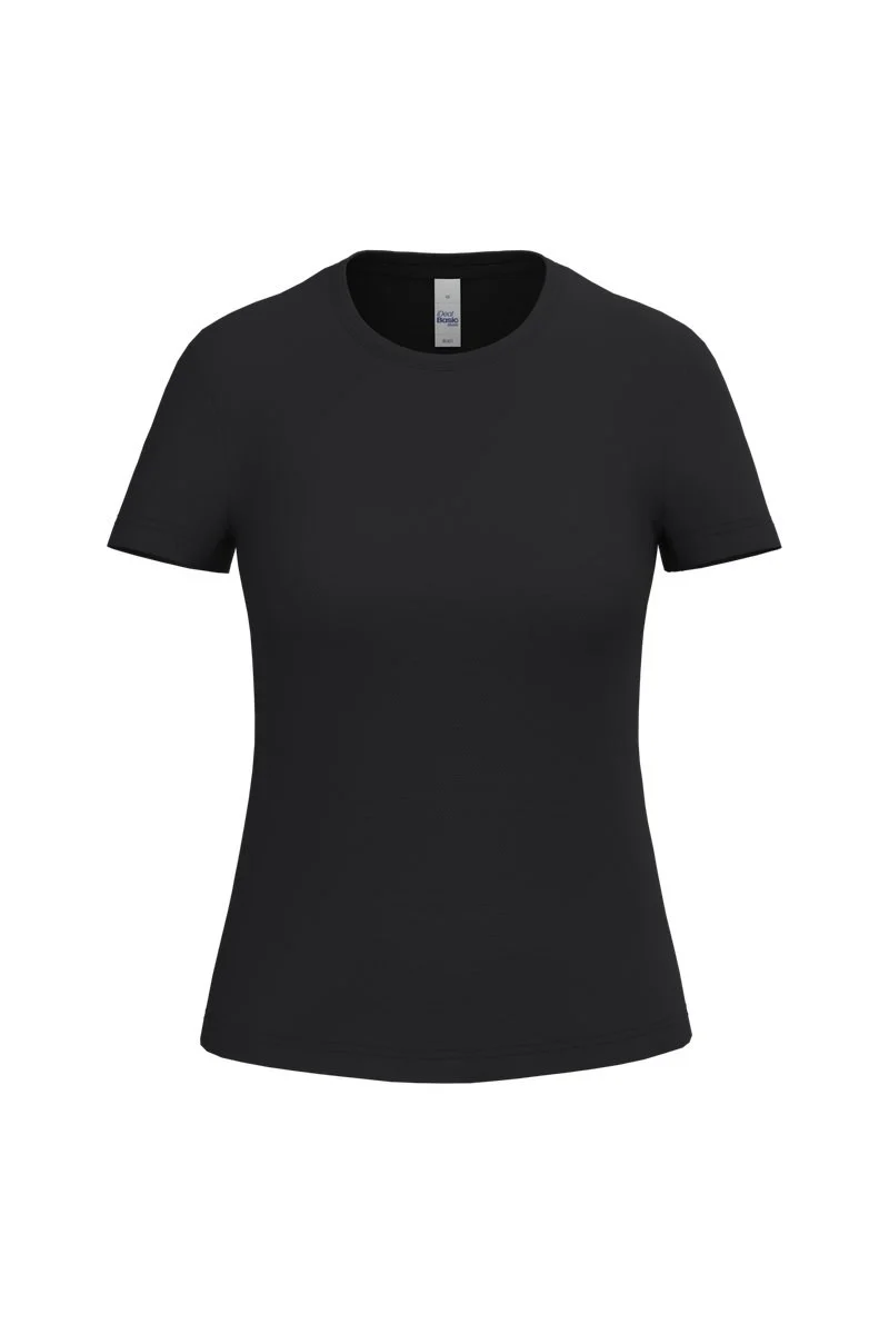 iDeal Basic Brand IB301 Mercury Sport T-shirt Dames – Ideal Black
