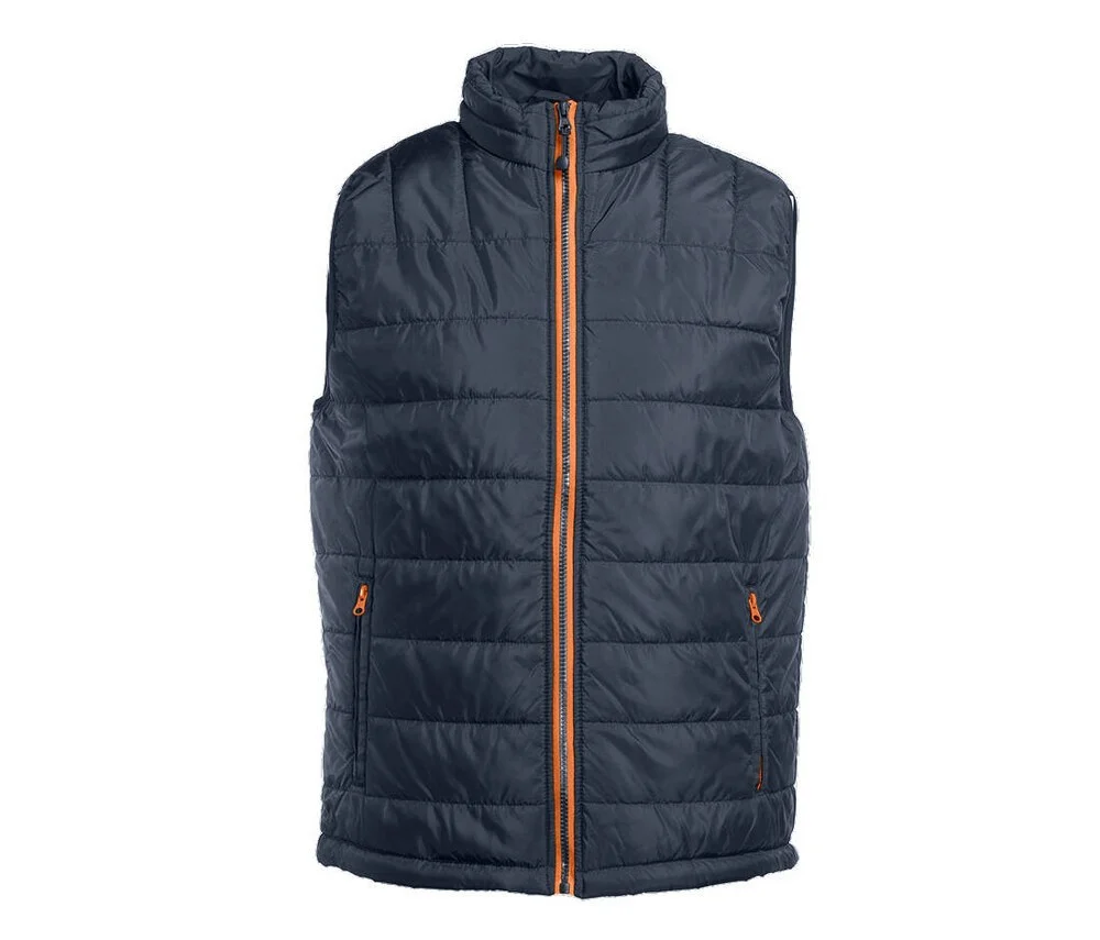 Pen Duick PK310 City Bodywarmer Heren – Navy / Orange