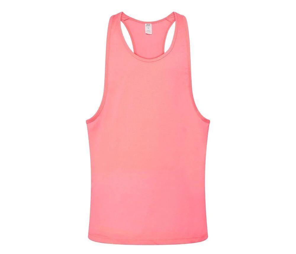 JHK JK420 Unisex Strand Tanktop – Fuchsia Fluor