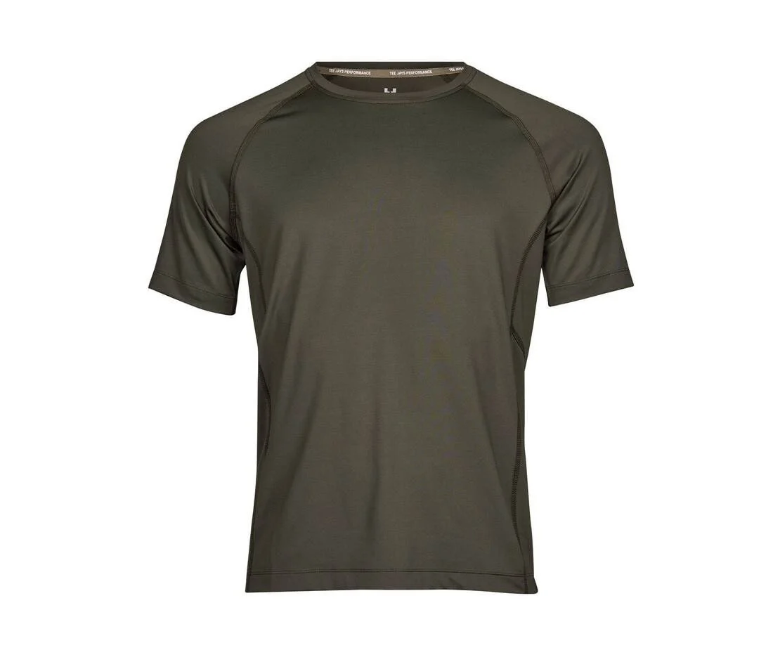 Tee Jays TJ7020 CoolDry T-shirt Heren – Deep Green