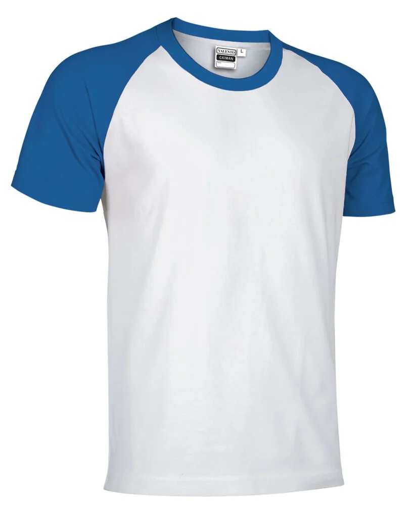 Valento CAVARGC Caiman T-shirt – white-royal blue