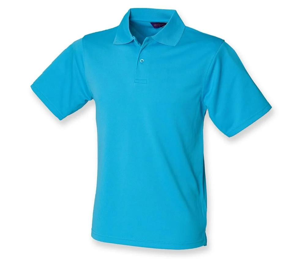 Henbury HY475 Coolplus® Polo – Turquoise