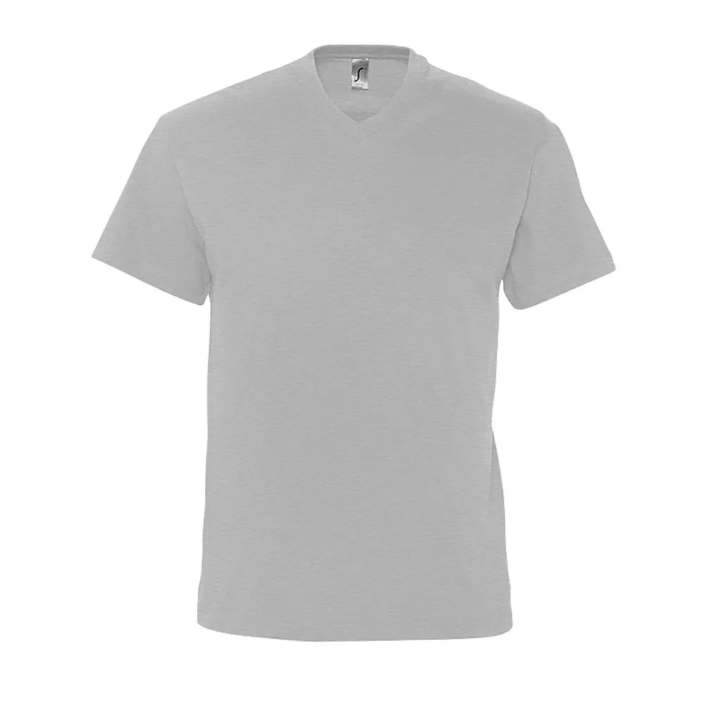 SOL'S 11150 Victory T-shirt V-hals Heren – Heide Grijs