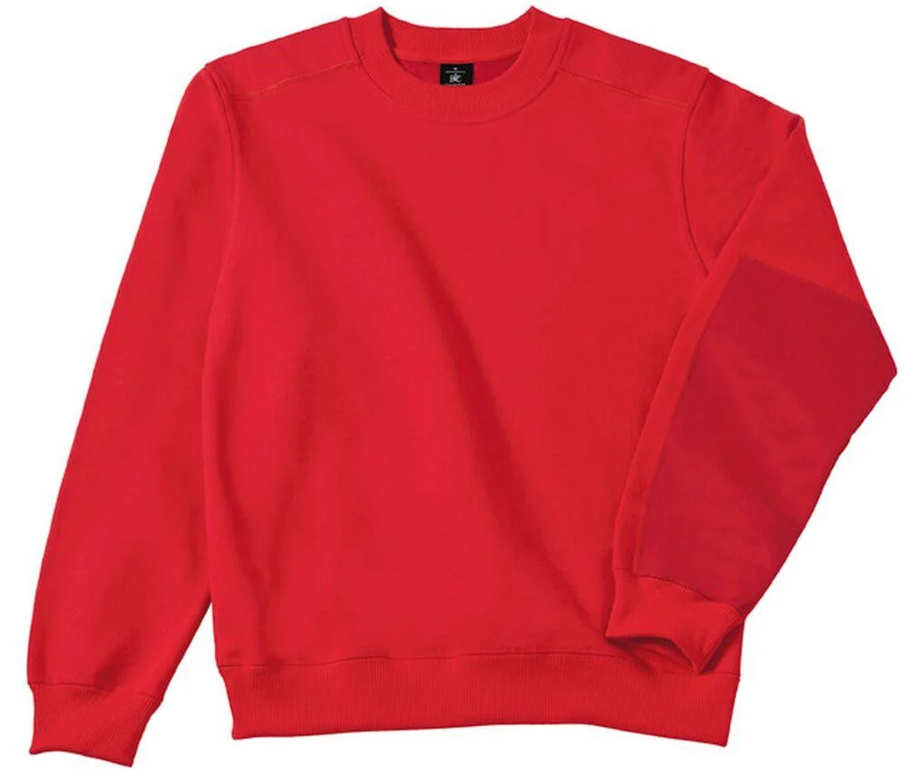 B&C BC830 Hero Pro Werksweater – Red
