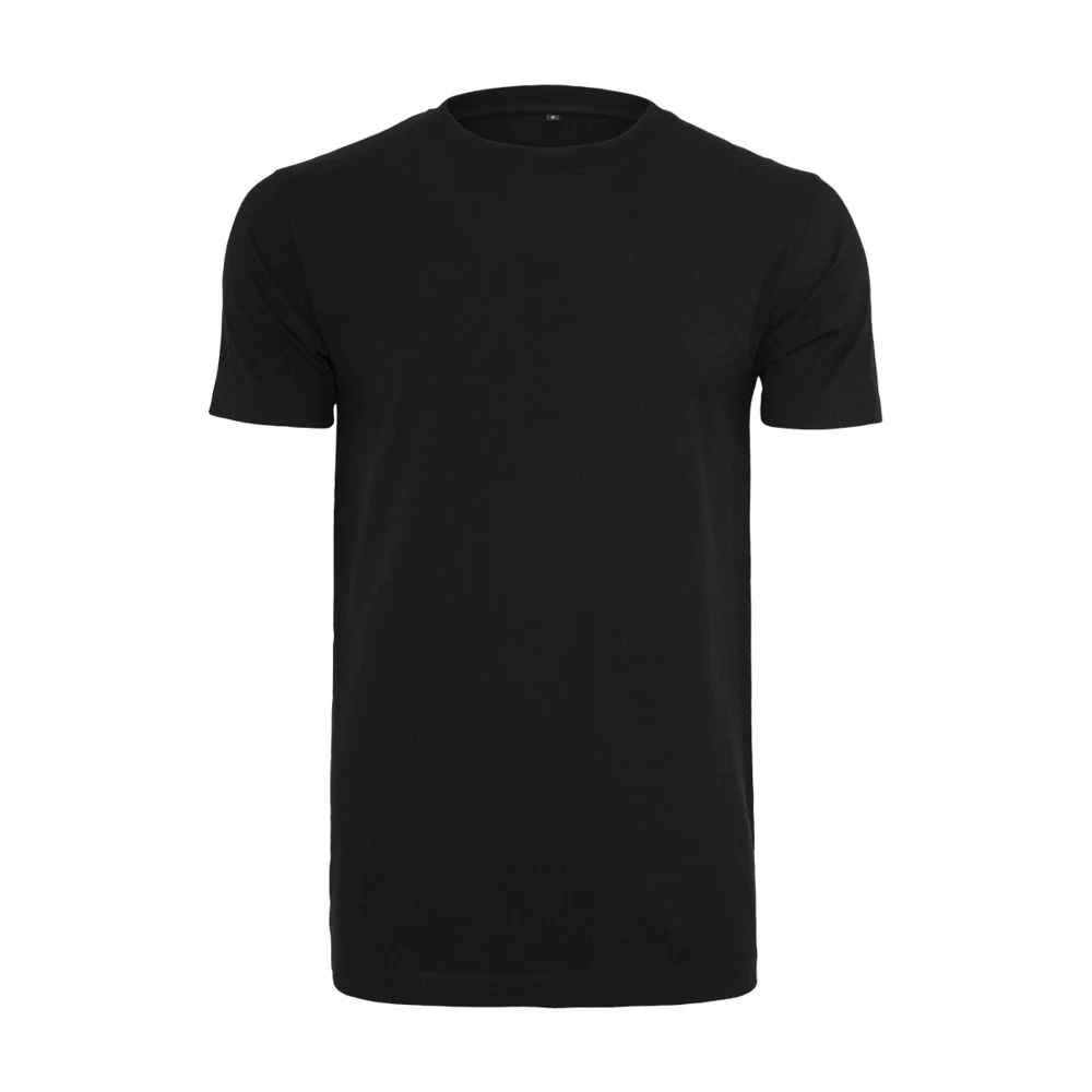 Build Your Brand BY136 Biologisch T-shirt Heren – Zwart