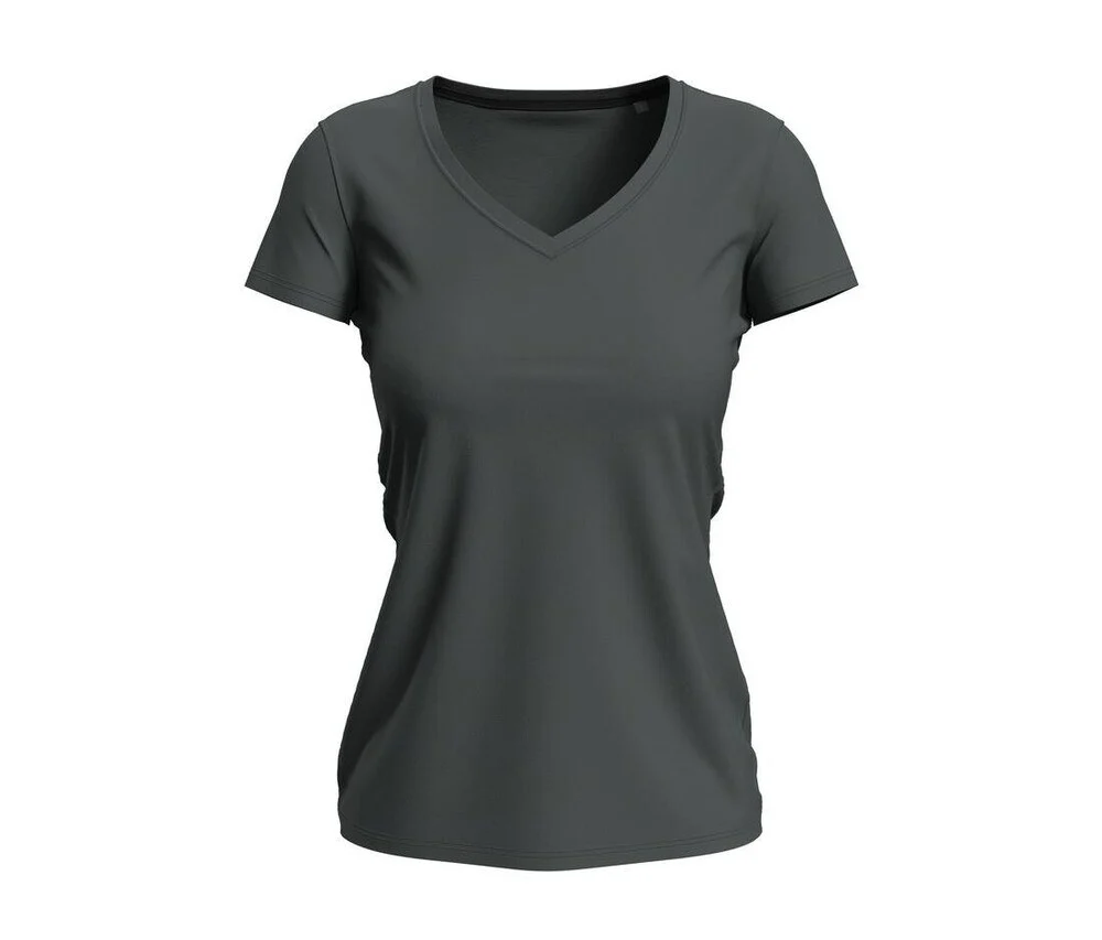 Stedman ST9710 T-shirt V-hals Dames – Leigrijs