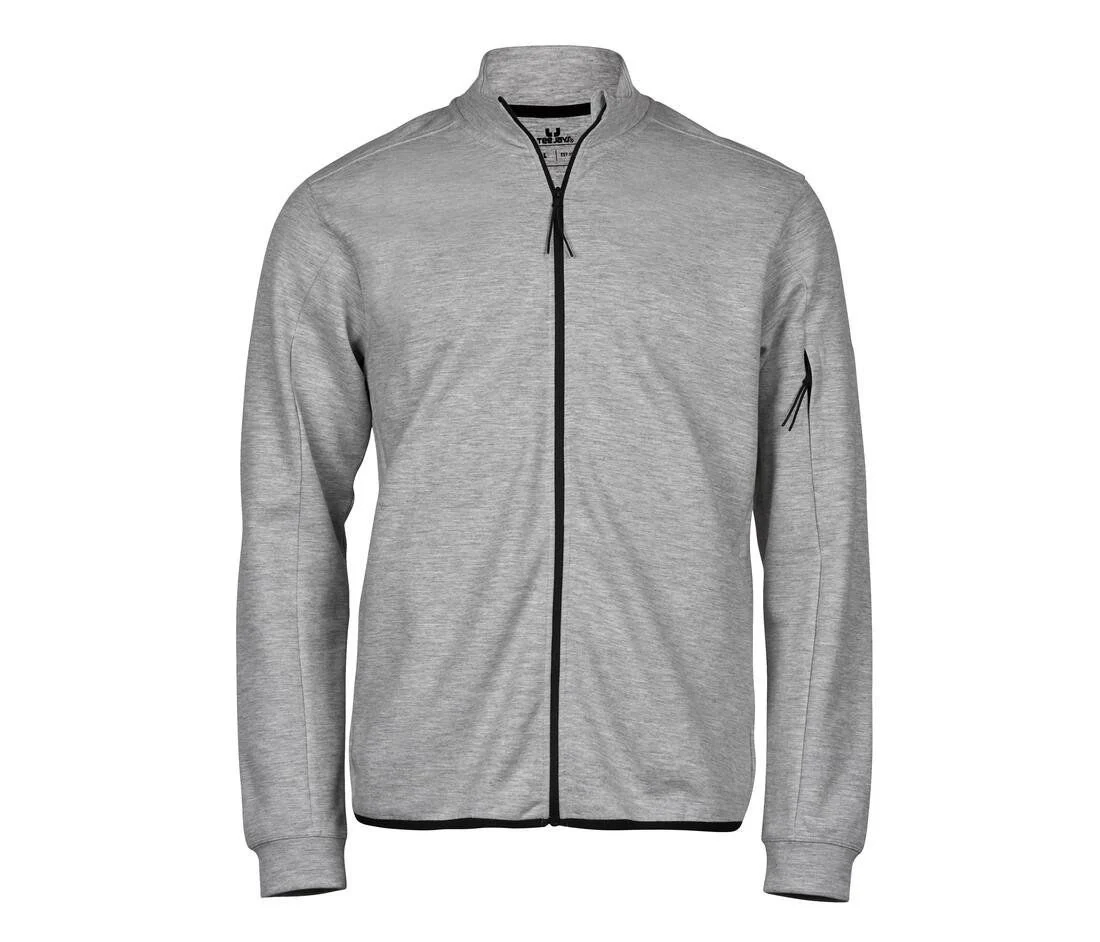 Tee Jays TJ5704 Athletic Sweatvest – Heather Grey