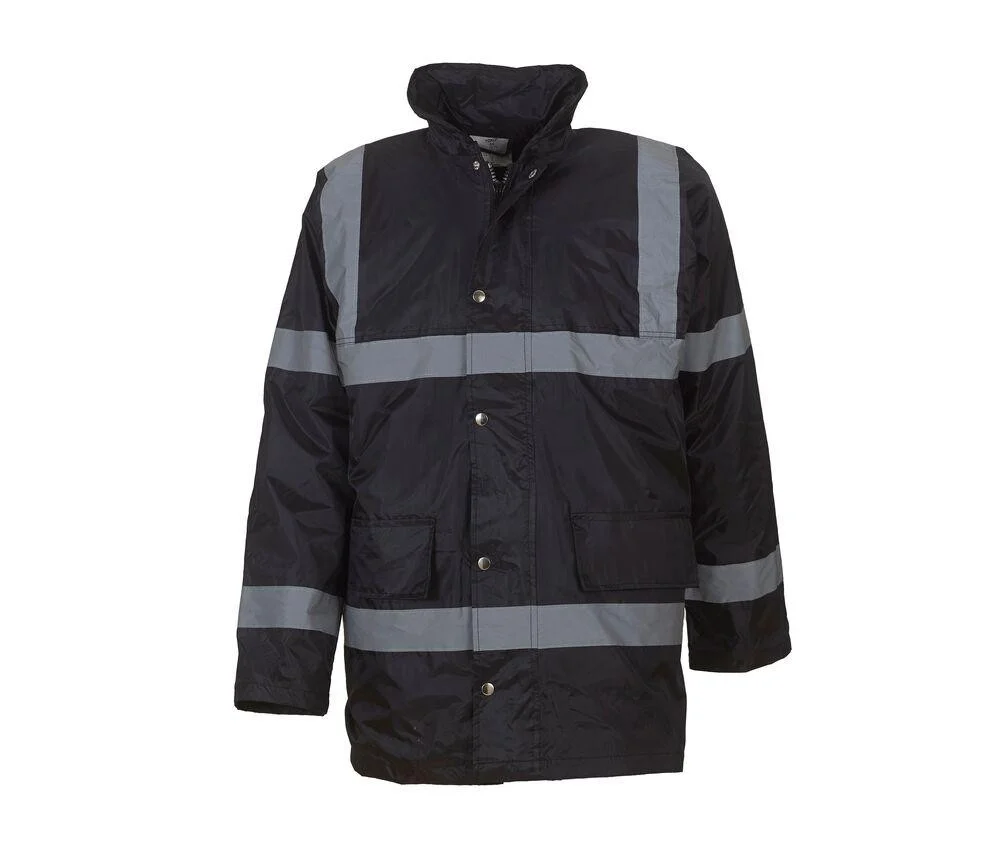Yoko YK301 Parka Hoge Zichtbaarheid – Black