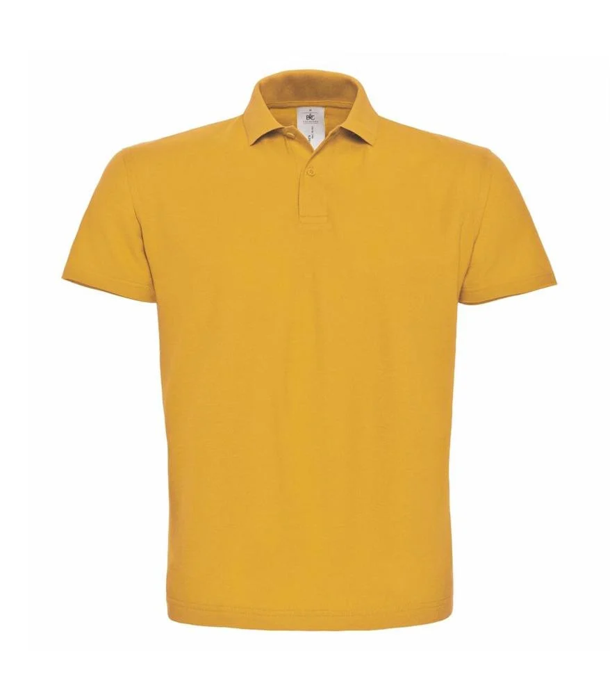 B&C BCID1 ID.001 Polo Heren – Chili Gold
