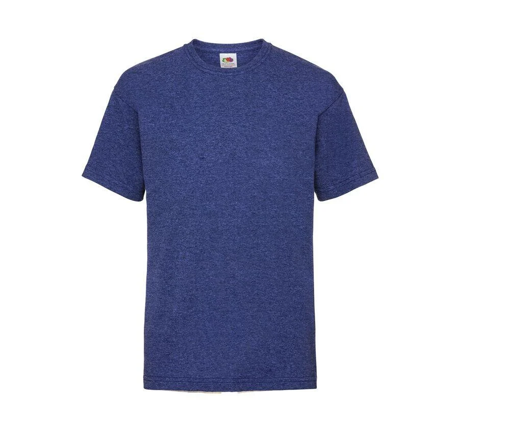 Fruit of the Loom SC231 Valueweight Kinder T-shirt – Retro Heather Royal