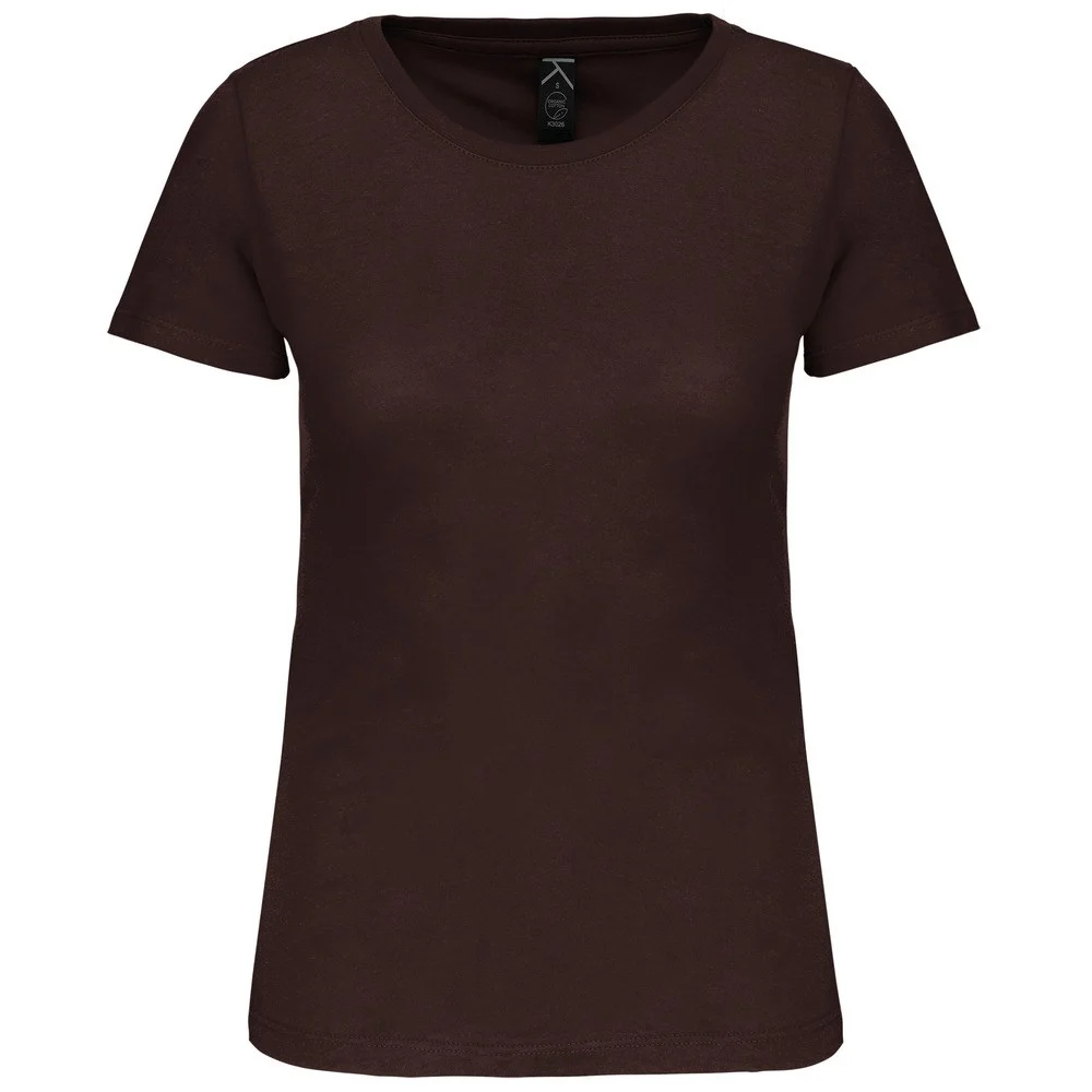 Kariban K3026IC Biologisch T-shirt Dames – Chocolade