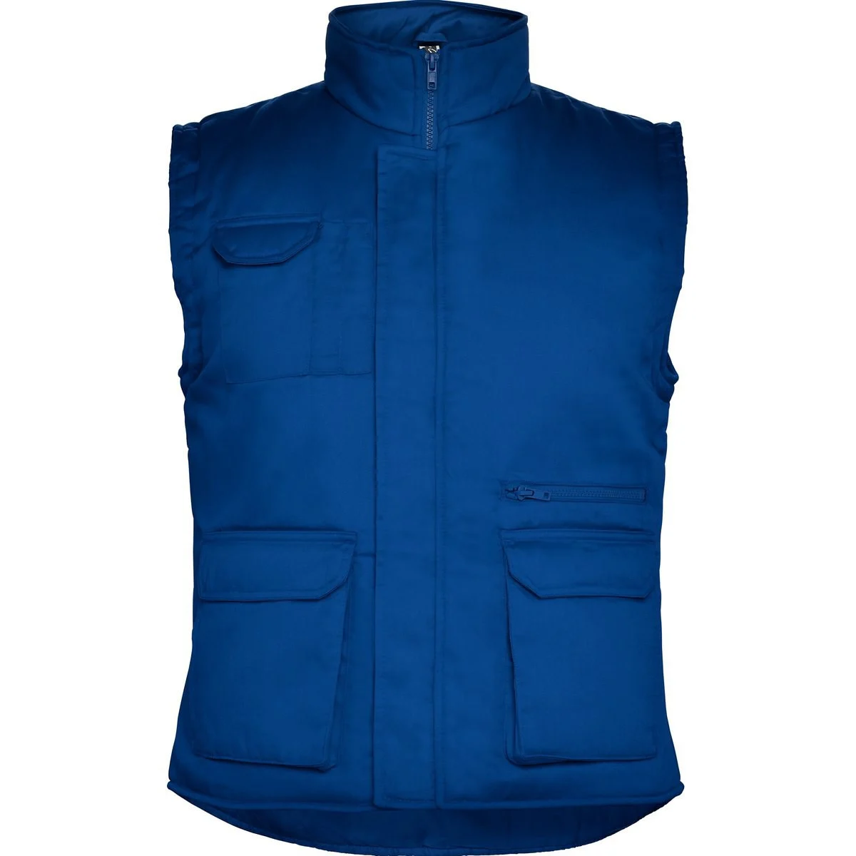 Roly CC5067 Almanzor Multi-pocket Gewatteerde Werkbodywarmer Heren – Royal Blue