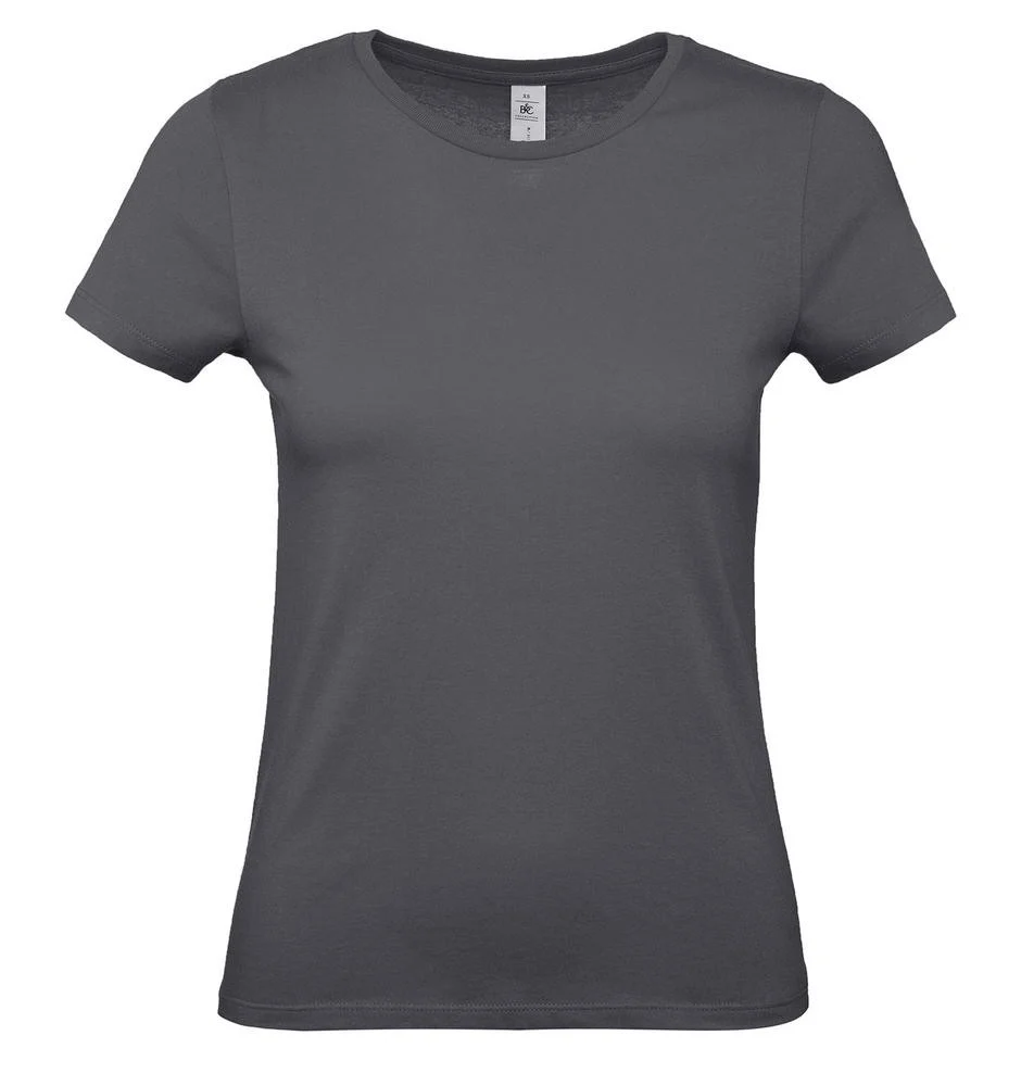B&C BC02T #E150 T-shirt Dames – Dark Grey