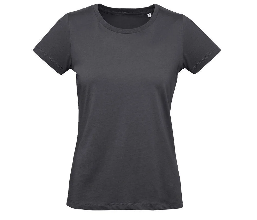 B&C BC049 Inspire Plus T-shirt Dames – Dark Grey