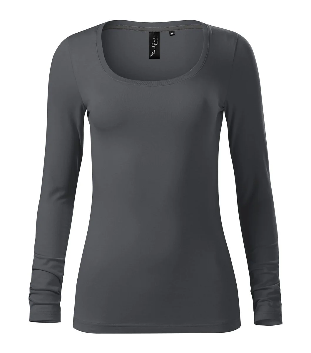 Malfini 156 T-shirt Lange Mouwen Dames – Licht antraciet