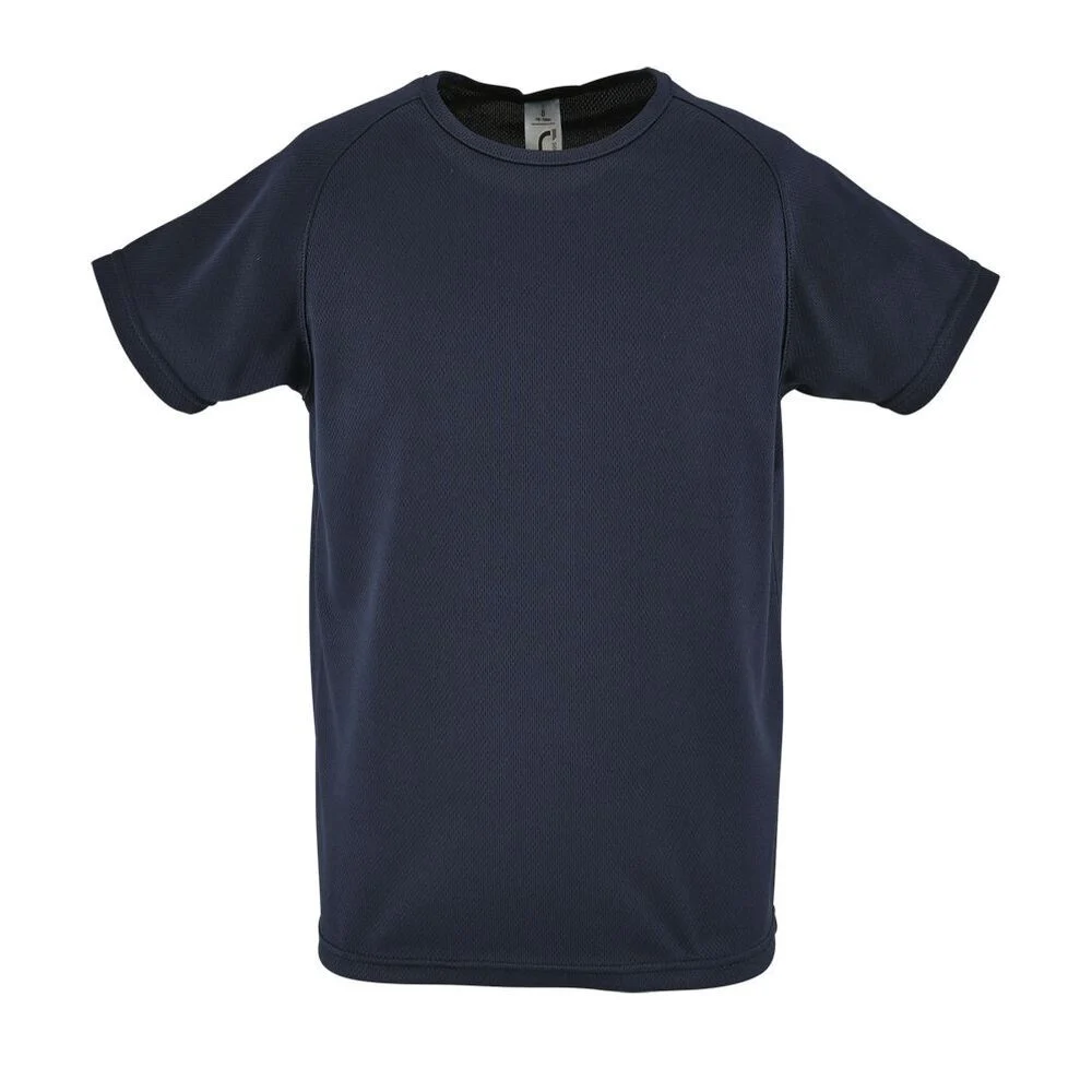 SOL'S 01166 Sport Raglan T-shirt Kinderen – Franse marine
