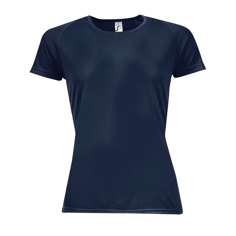 SOL'S 01159 Sport Raglan T-shirt Dames – Franse marine