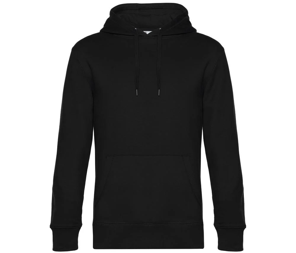 B&C BCU02K Hoodie King – Black Pure