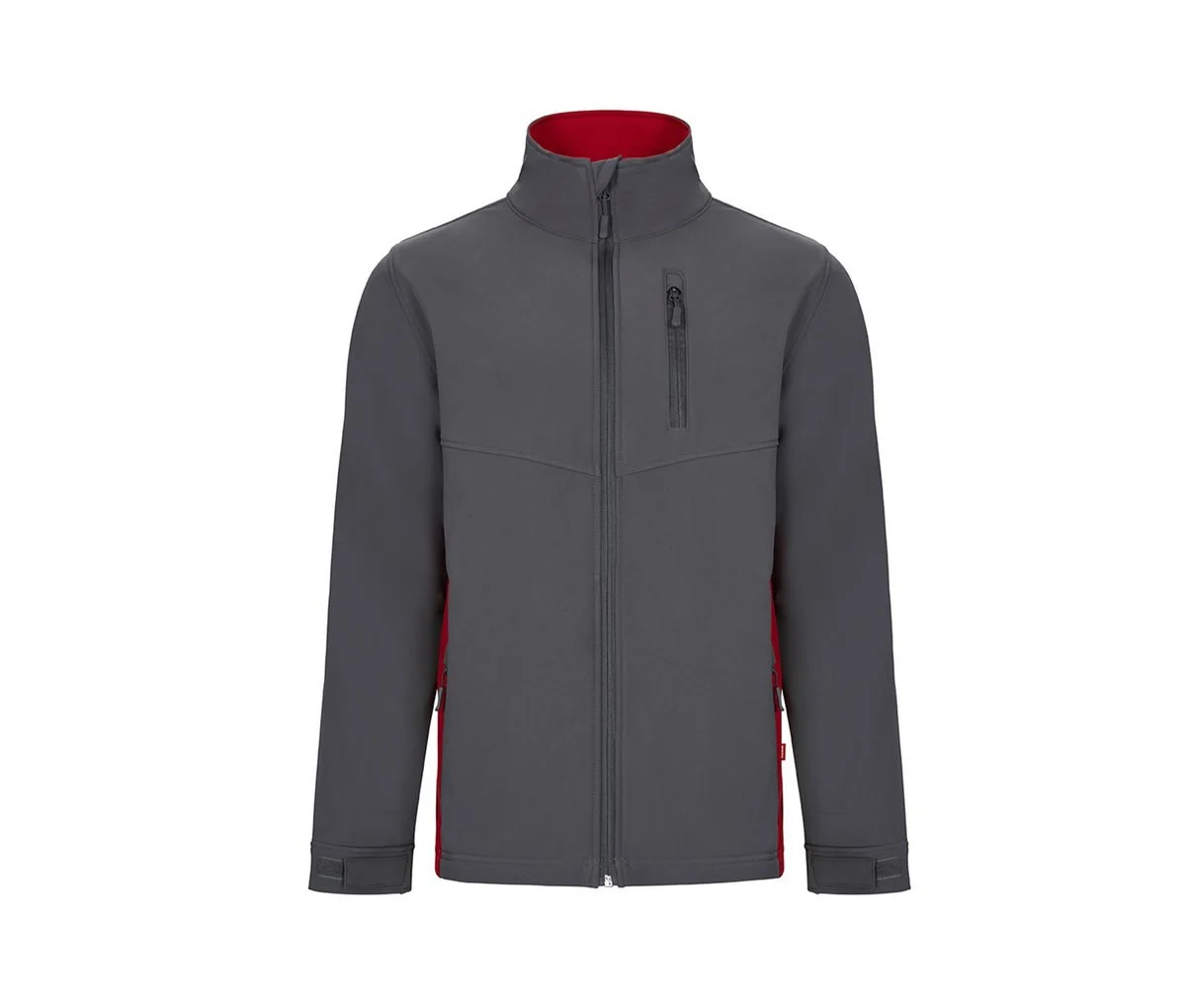 Velilla V1064 Tweekleurige Softshell Jas – Grey/Red
