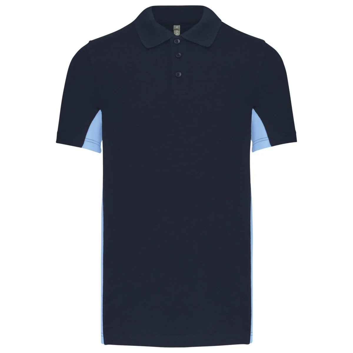 Kariban K232 Flag Tweekleurig Polo – Marine/Zwart