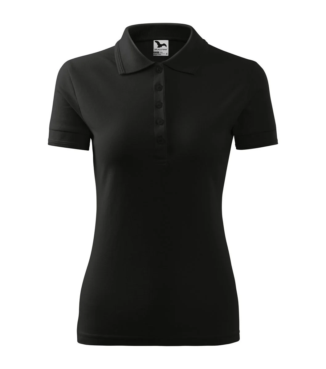 Malfini 210 Polo Dames – Zwart