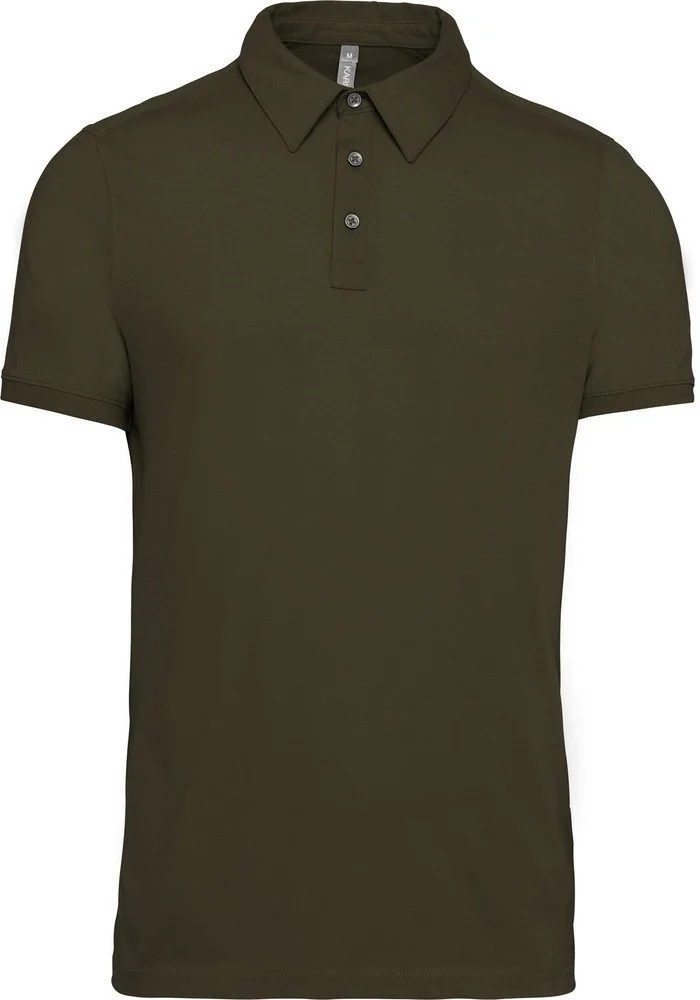 Kariban K262 Polo Heren – Licht kaki