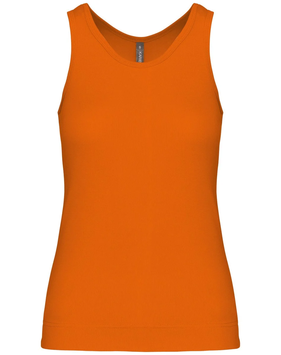 Kariban K311 Racerback Top Dames – Diep oranje