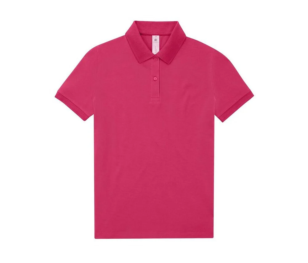 B&C BCW461 Fijne Piqué Polo Dames – Meta Fuchsia