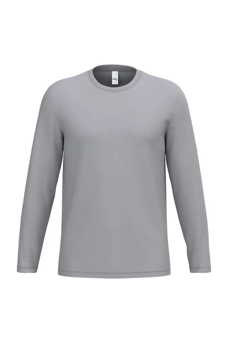 iDeal Basic Brand IB323 T-shirt Lange Mouwen – Ideal Oxford Grey