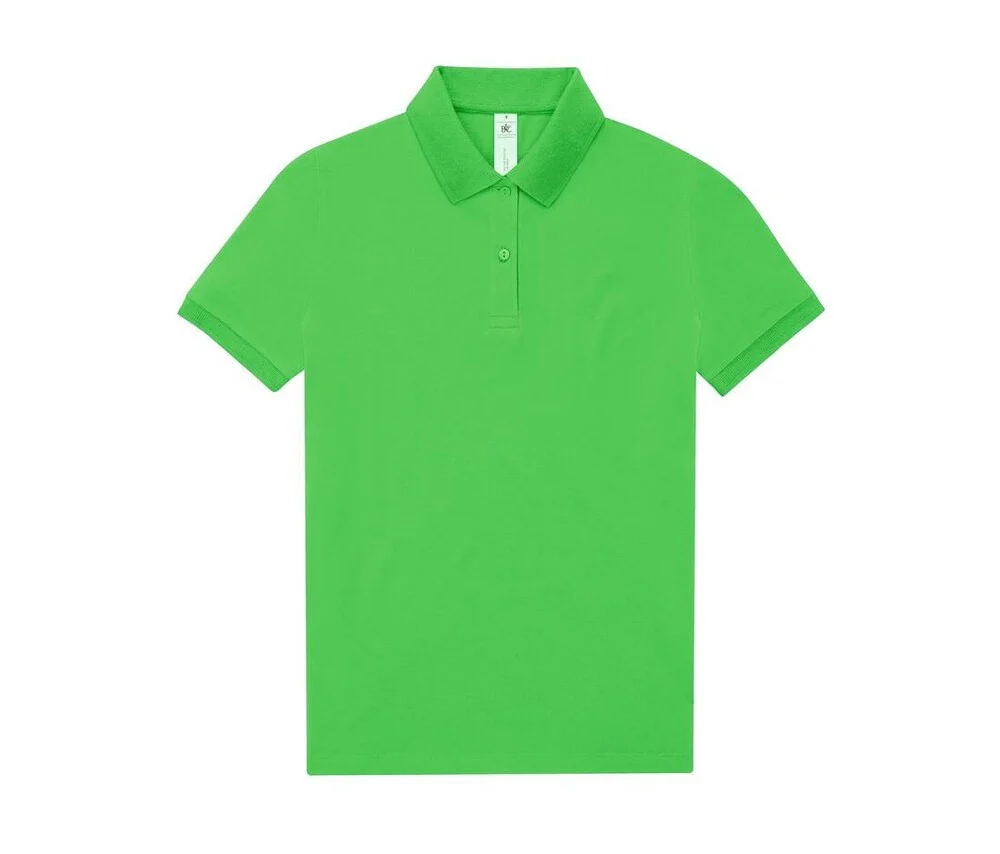 B&C BCW461 Fijne Piqué Polo Dames – Apple Green