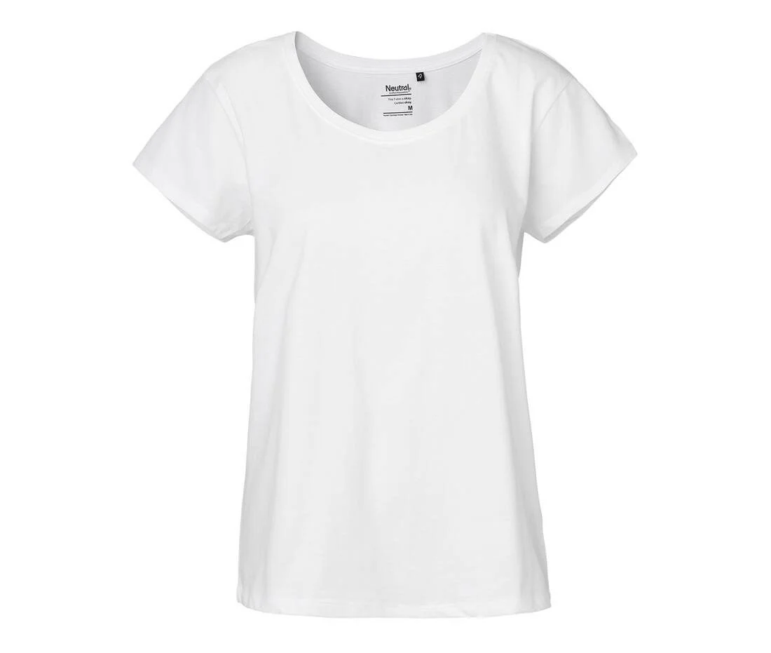 Neutral O81003 Loose Fit T-shirt Dames – White