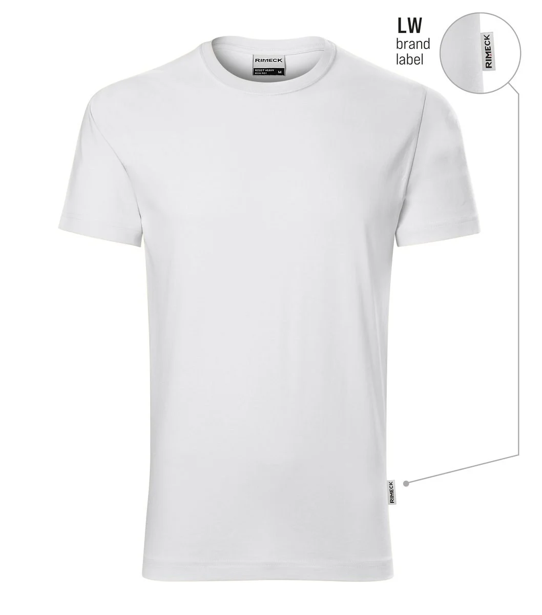 Rimeck R01 Resist T-shirt Heren – wit 00 (merklabel)