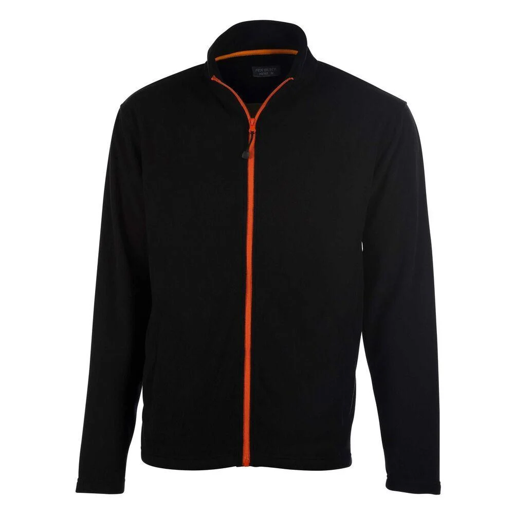 Pen Duick PK705 Arctic Softshell Jas Heren – Black/Orange